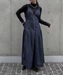 &g'aime アンジェム　デニムフレアワンピース　Denim Flare Dress　988-67406|&g'aime(アンジェム)