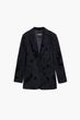 desigual レディース　Blazer with velvet details　Jacket　25WWEW19