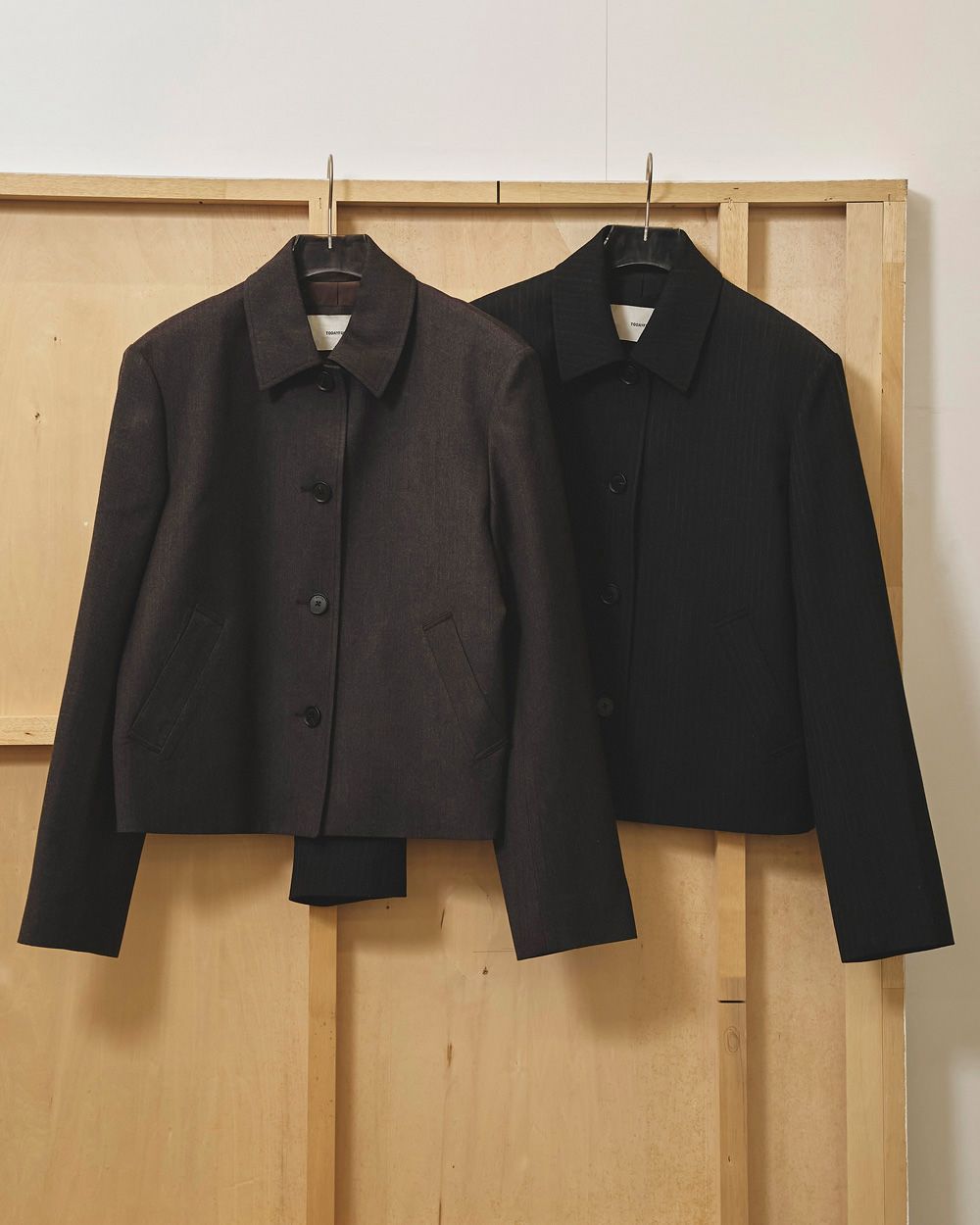TODAYFUL Wool Soutiencollar Jacket 12520103|apricot online shop