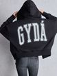 GYDA　GYDA LOOSEスウェットZIP UPパーカー　0725529080