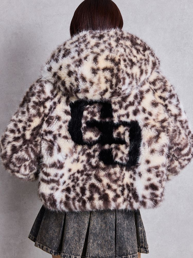 SALE】GYDA GGエコファーショートフードコート 0725500045|apricot