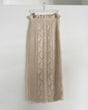 anuke Cable Knit Skirt　62520805
