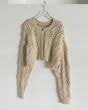 anuke Cable Knit Cardigan　62520507