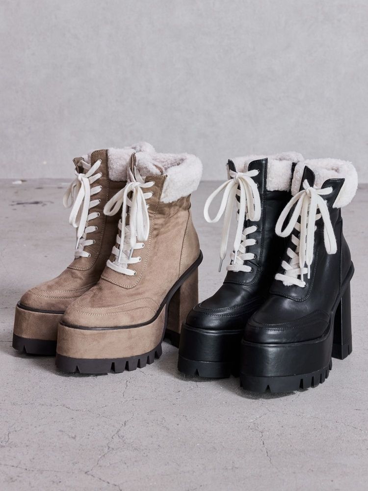 SALE】GYDA TANK SOLES BOAショートブーツ 0725618128|apricot online shop