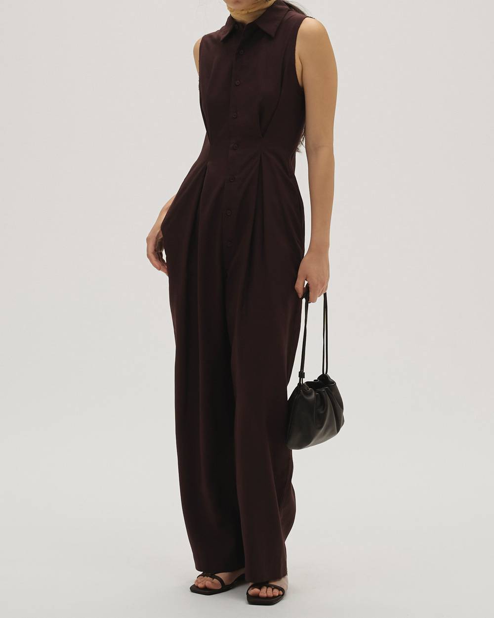TODAYFUL Linen Sleeveless Combinaison 12610303|apricot online shop