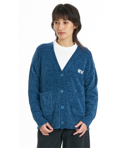 RVCA ウィメンズ ジャガードカーディガン BG044653|apricot online shop
