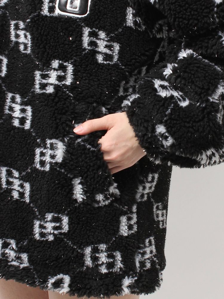 GYDA GGラメボアBIGブルゾン 0725602349|apricot online shop