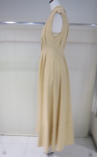 COCODEAL ノースリーブシャツワンピース 75215398|apricot