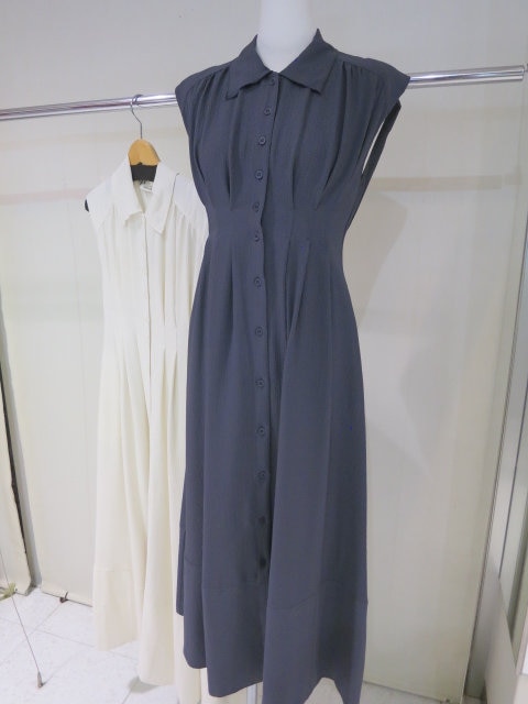 COCODEAL ノースリーブシャツワンピース 75215398|apricot