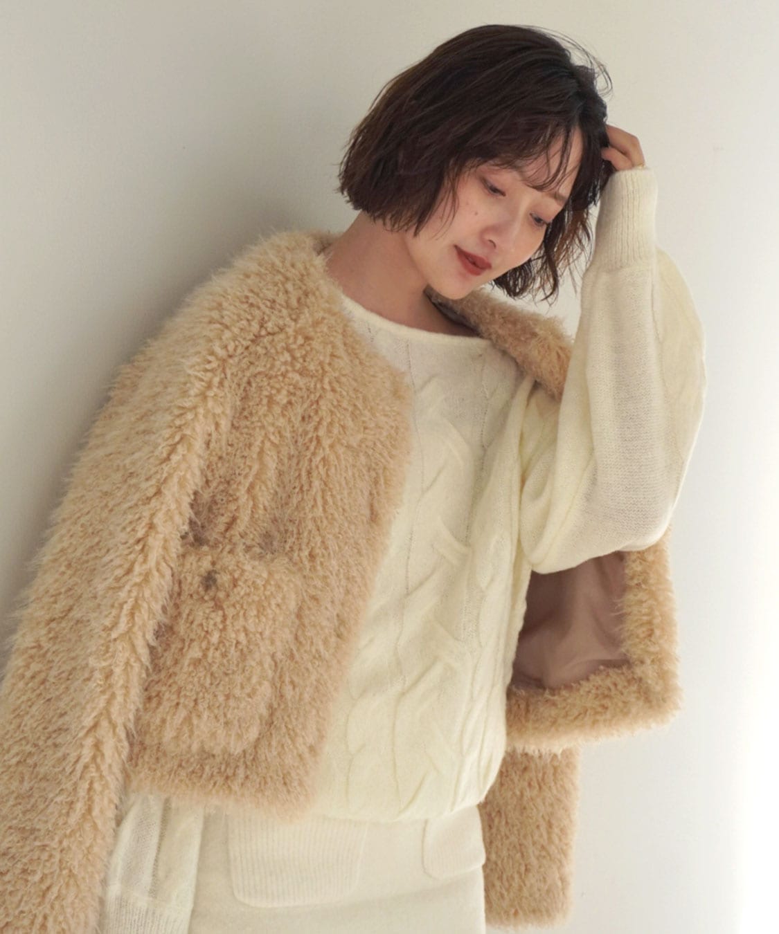 COCODEAL カーリーファージャケット カーリーファージャケット｜PETAL ONLINE（ペタルオンライン）