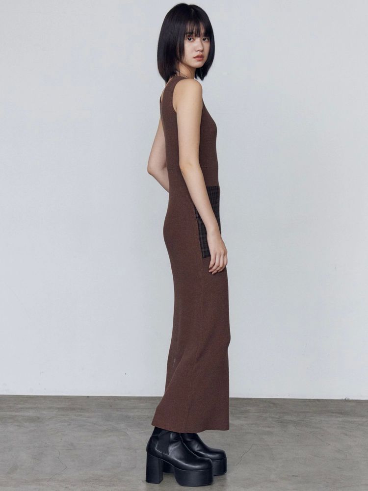 EMODA ドッキングポケットワンピース 0425503006|apricot online shop