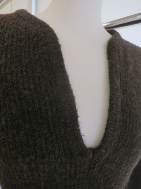 anuke Soft Peplum Knit 62520525|apricot online shop