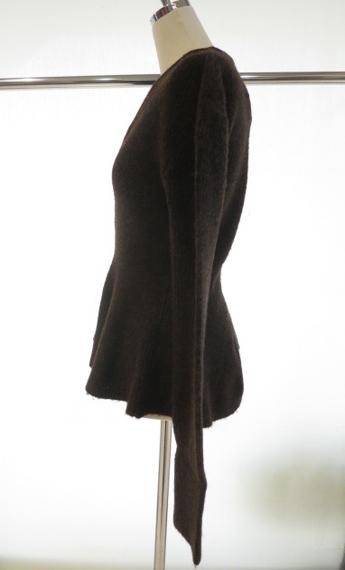 anuke Soft Peplum Knit 62520525|apricot online shop