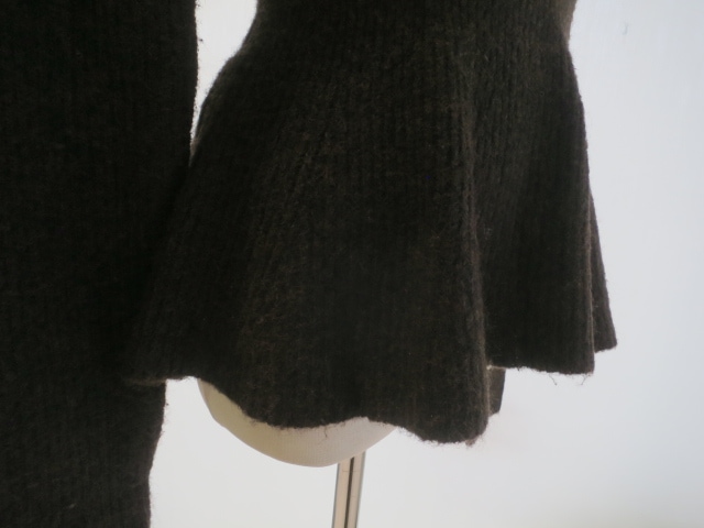 anuke Soft Peplum Knit 62520525|apricot online shop