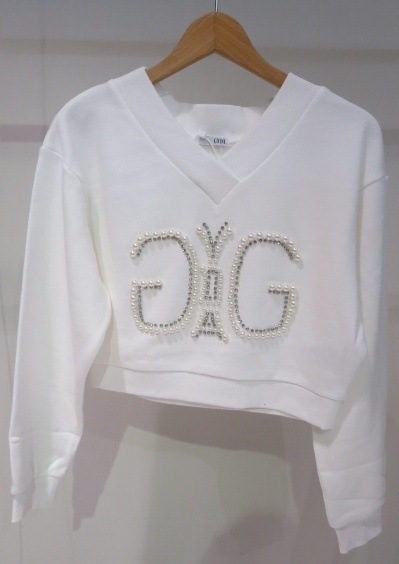 GYDA ジェイダ Symmetry GYDA MIX bijouトップス セール】Symmetry GYDA MIX bijouトップス（Tシャツ/カットソー