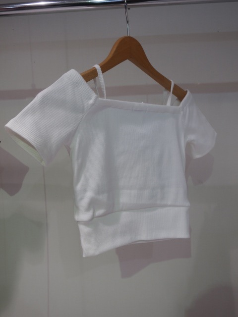 SALE】GYDA ハーフスリーブカシュクールオフショルショート