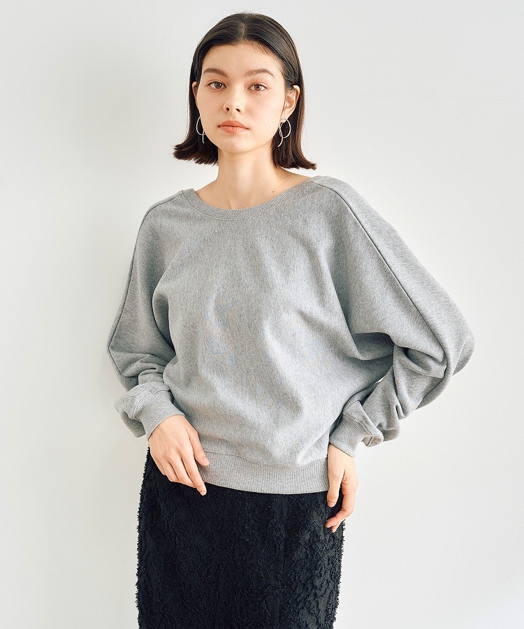 COCODEAL バックカシュクールスウェット 再入荷 75121131
