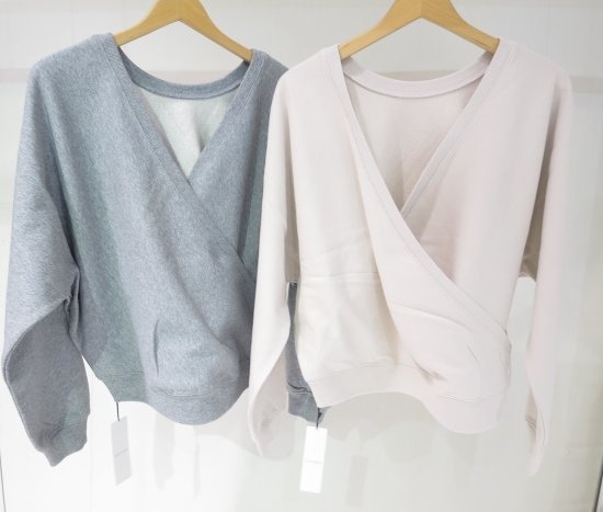 COCODEAL バックカシュクールスウェット 再入荷 75121131