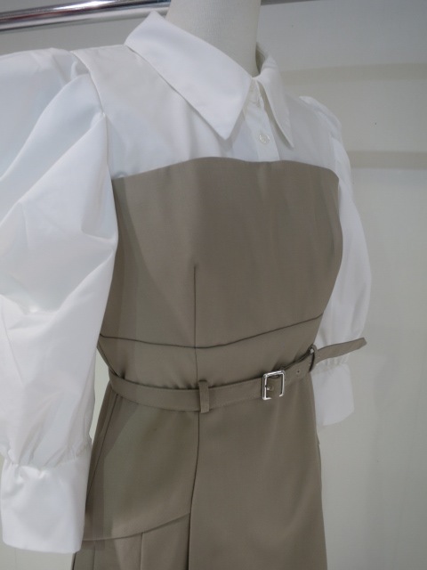 SALE】 dazzlin レイヤードシャツミニワンピース 0225203004