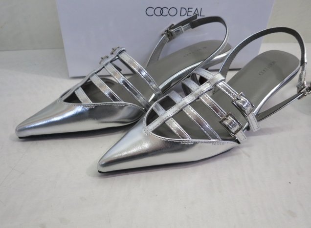 cocodealココディール キトンヒールバックストラップパンプス Lサイズ SALE】COCO DEAL キトンヒールバックストラップパンプス