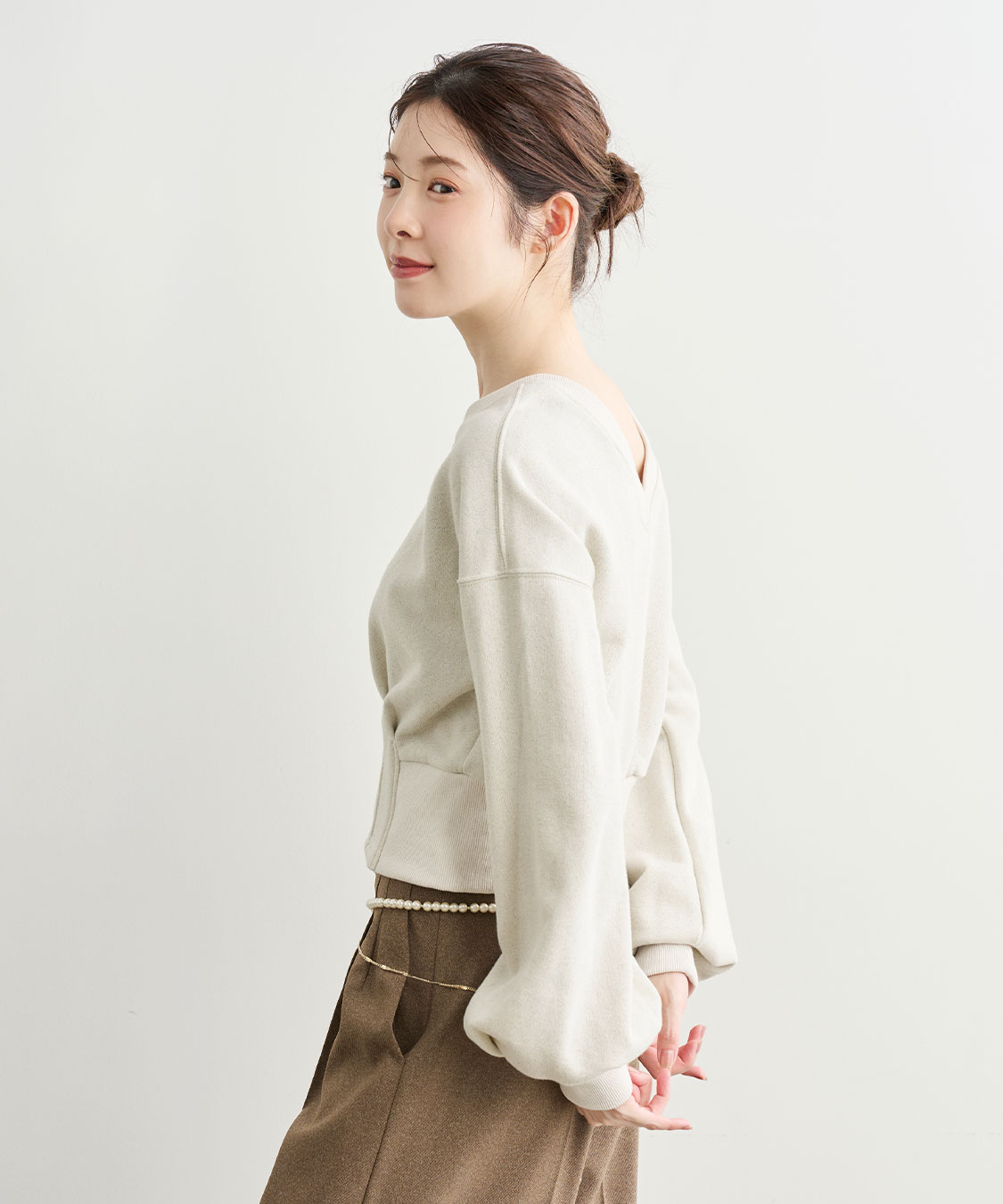 COCODEAL ラメ裏毛スウェット 75721456|apricot online shop