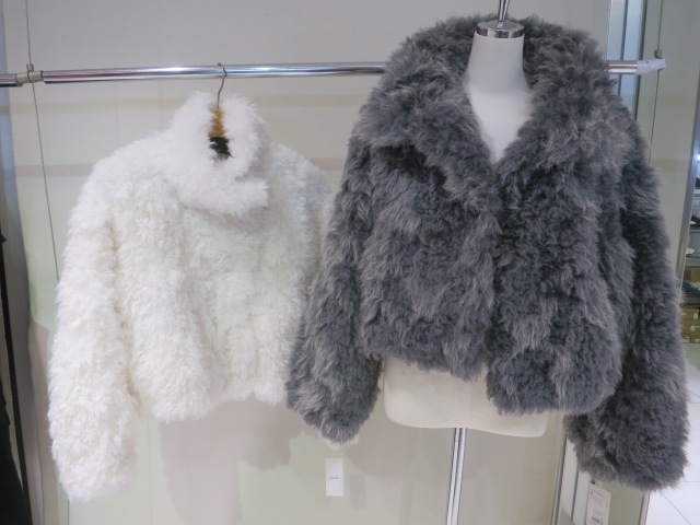 dazzlin カールエコファーブルゾン 0225602009|apricot online shop