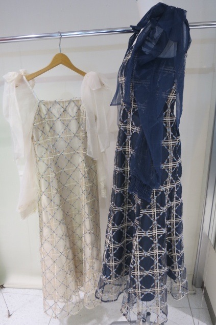 SALE】dazzlin 【20周年記念復刻】レースリボンオフショルドレス