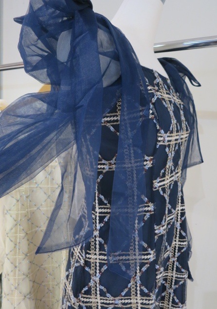 SALE】dazzlin 【20周年記念復刻】レースリボンオフショルドレス