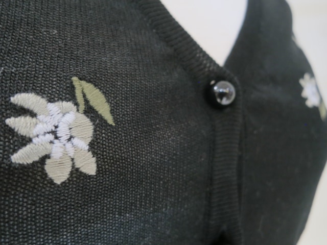 期間限定SALE】COCODEAL フラワー刺繍シアーカーディガン 76533043