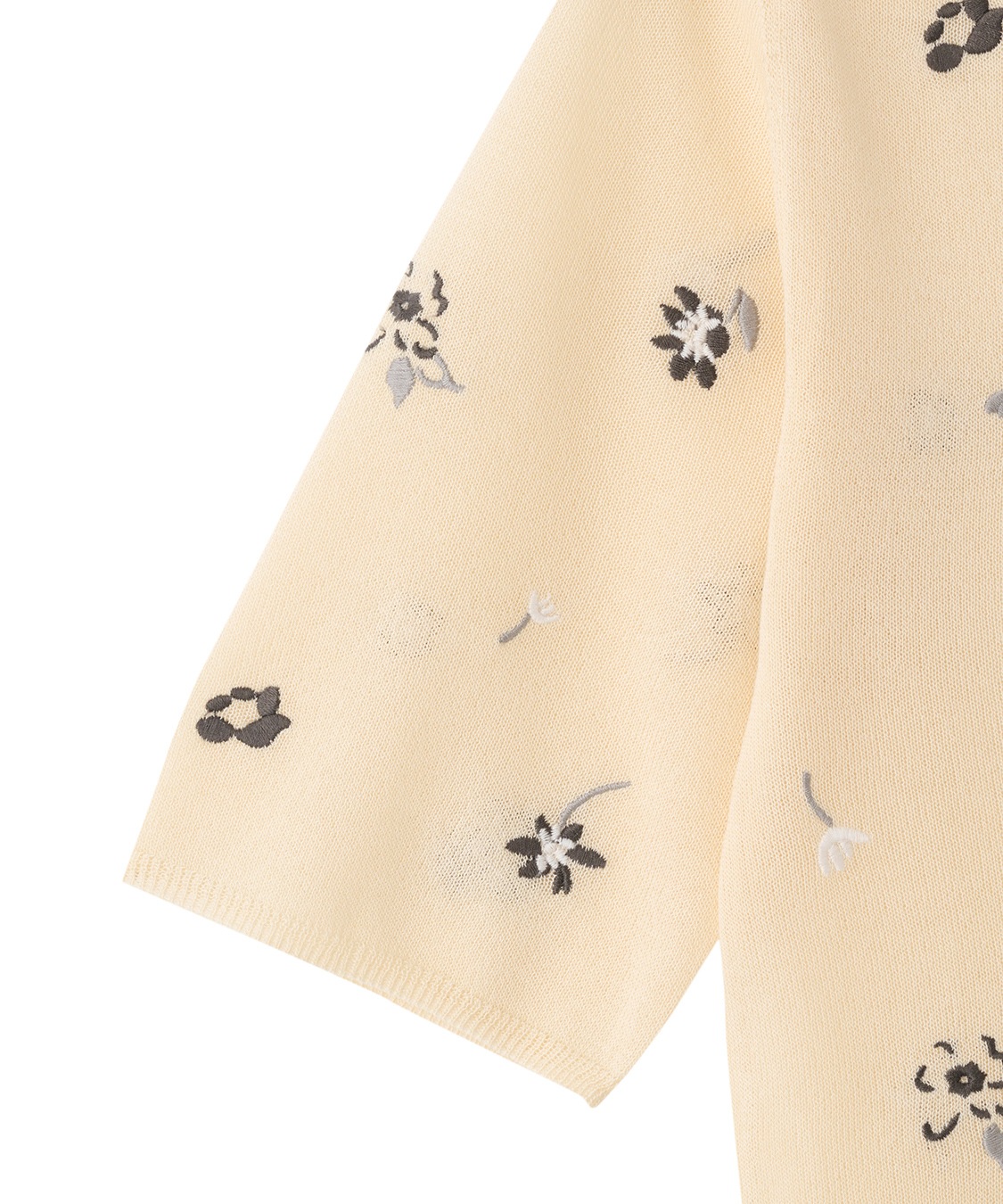 期間限定SALE】COCODEAL フラワー刺繍シアーカーディガン 76533043