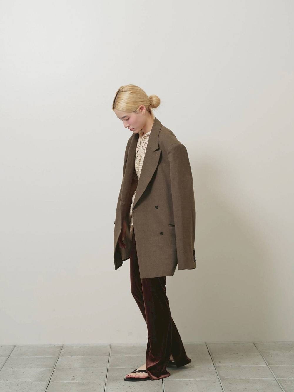 TODAYFUL Twill Double Jacket 12620103|apricot online shop