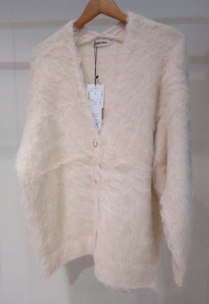 COCODEAL ロングシャギーカーディガン 75633307|apricot online shop