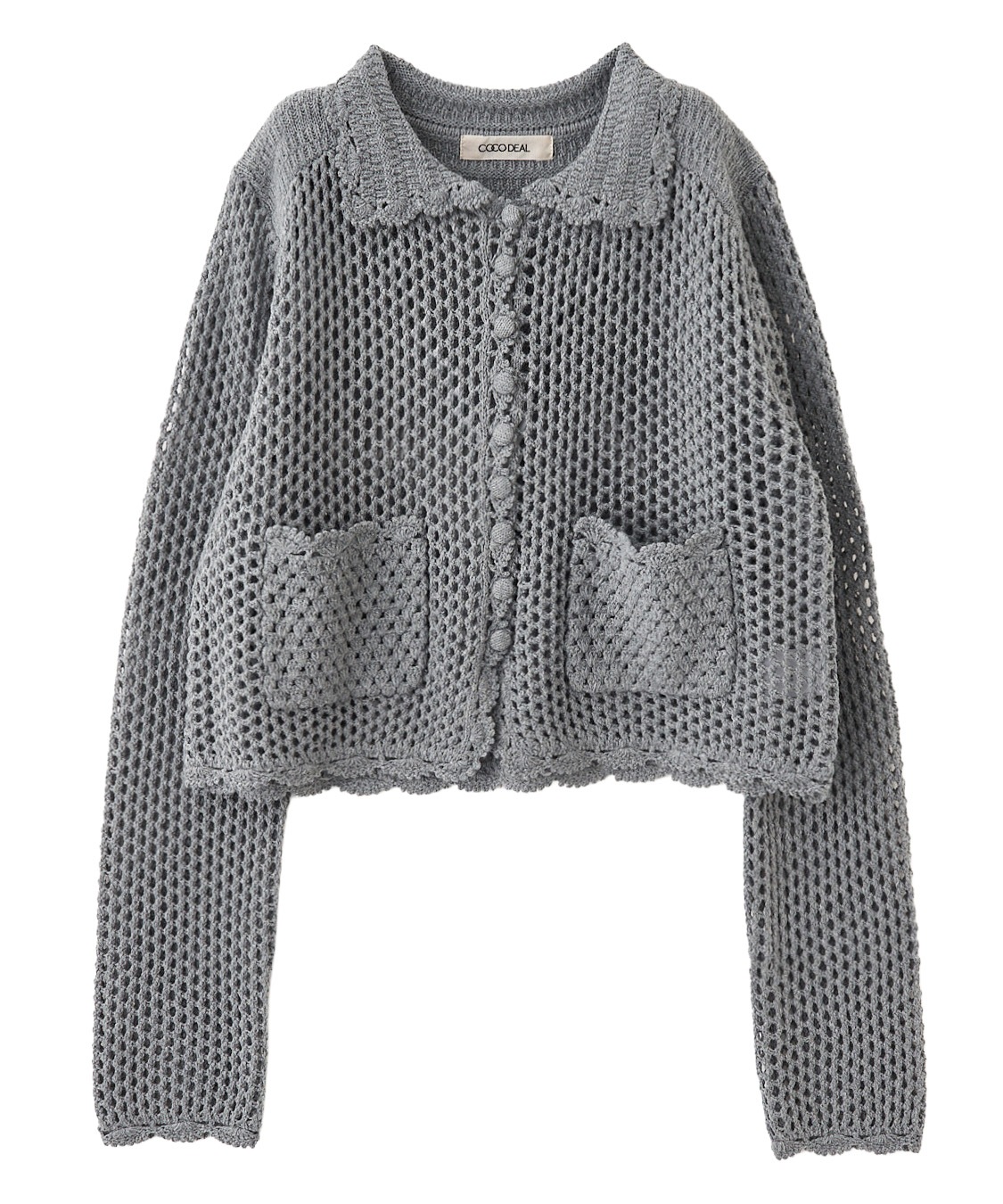 COCODEAL クロシェニットカーディガン 75633217|apricot online shop