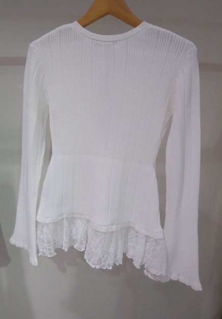 COCODEAL レースドッキングニット 76131003|apricot online shop