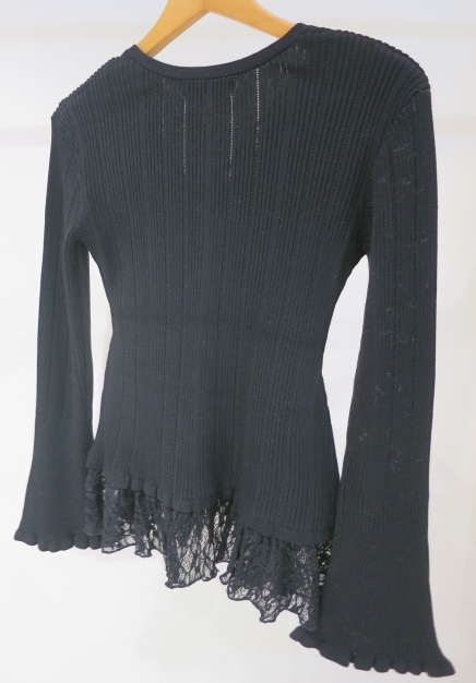 COCODEAL レースドッキングニット 76131003|apricot online shop