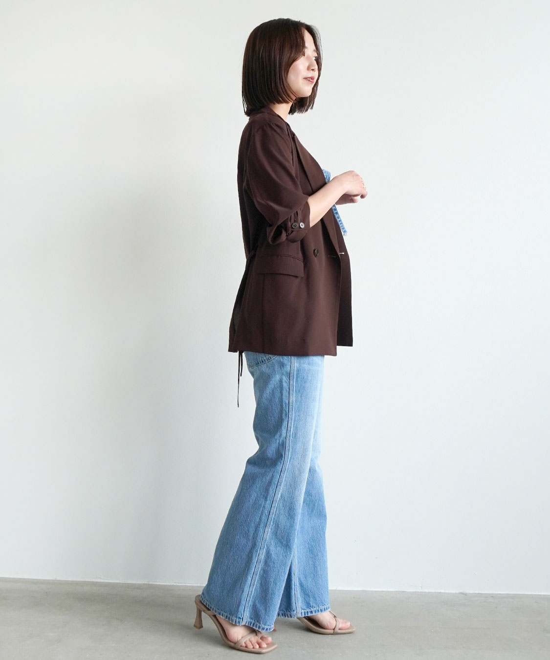 COCODEAL ゆるテロシャツジャケット 76214393|apricot online shop
