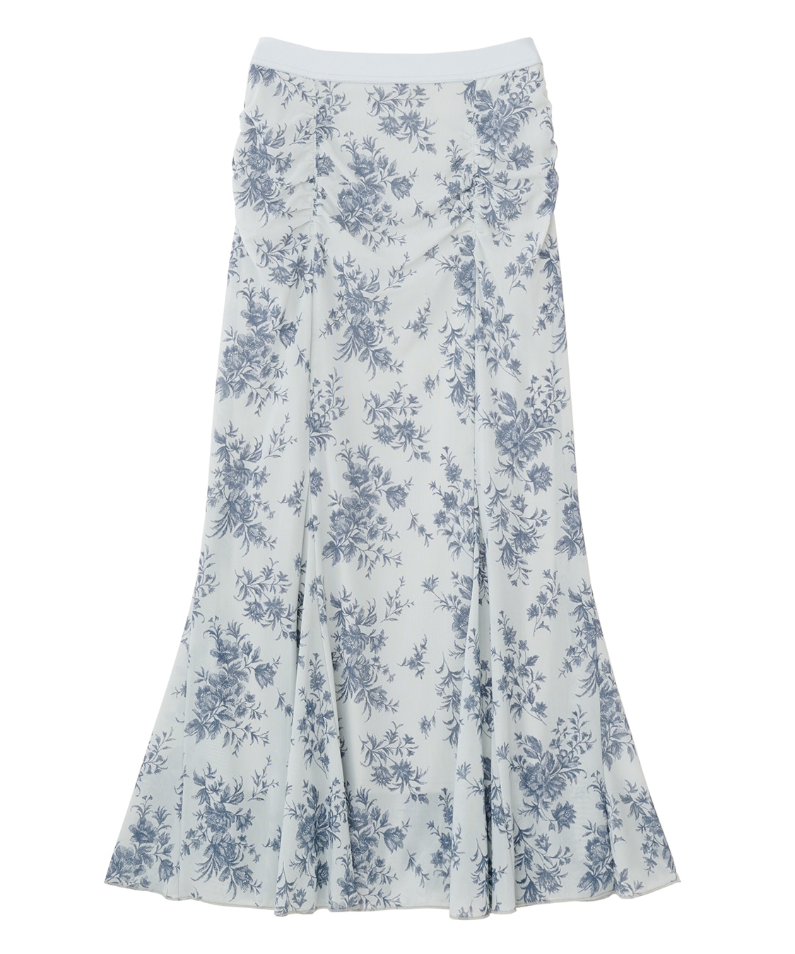 COCODEAL フラワープリントメッシュマーメイドスカート 75617243