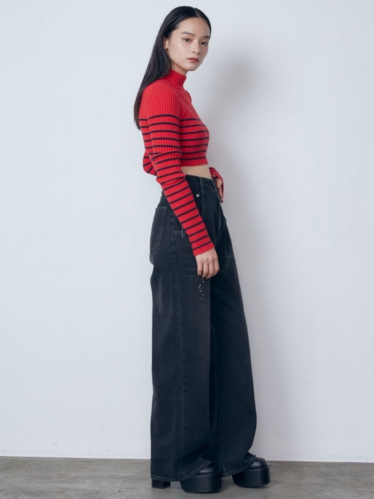 SALE】EMODA スパークビジュールーズジーンズ 0424624719