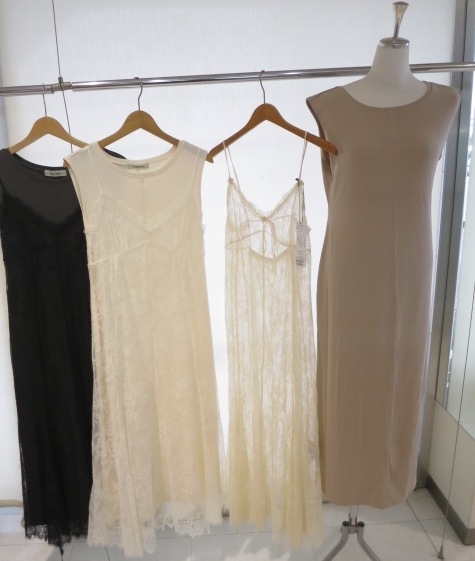 COCODEAL レースキャミワンピース×カットソーワンピース 76315408