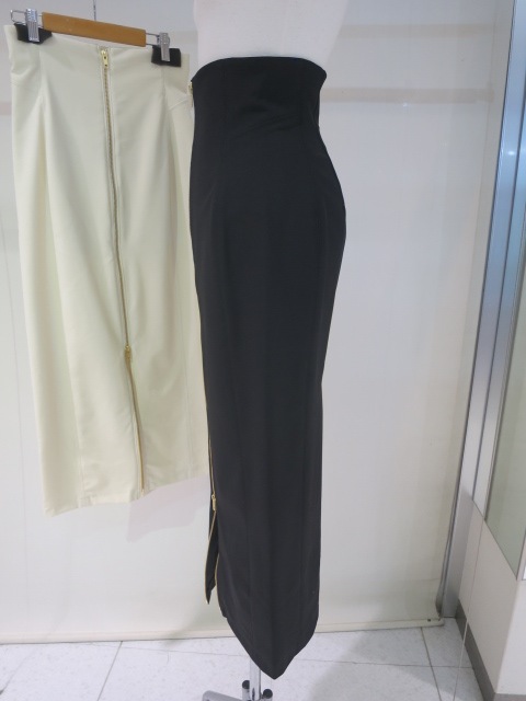 SALE】COCODEAL フロントZIPタイトスカート 75217289|apricot