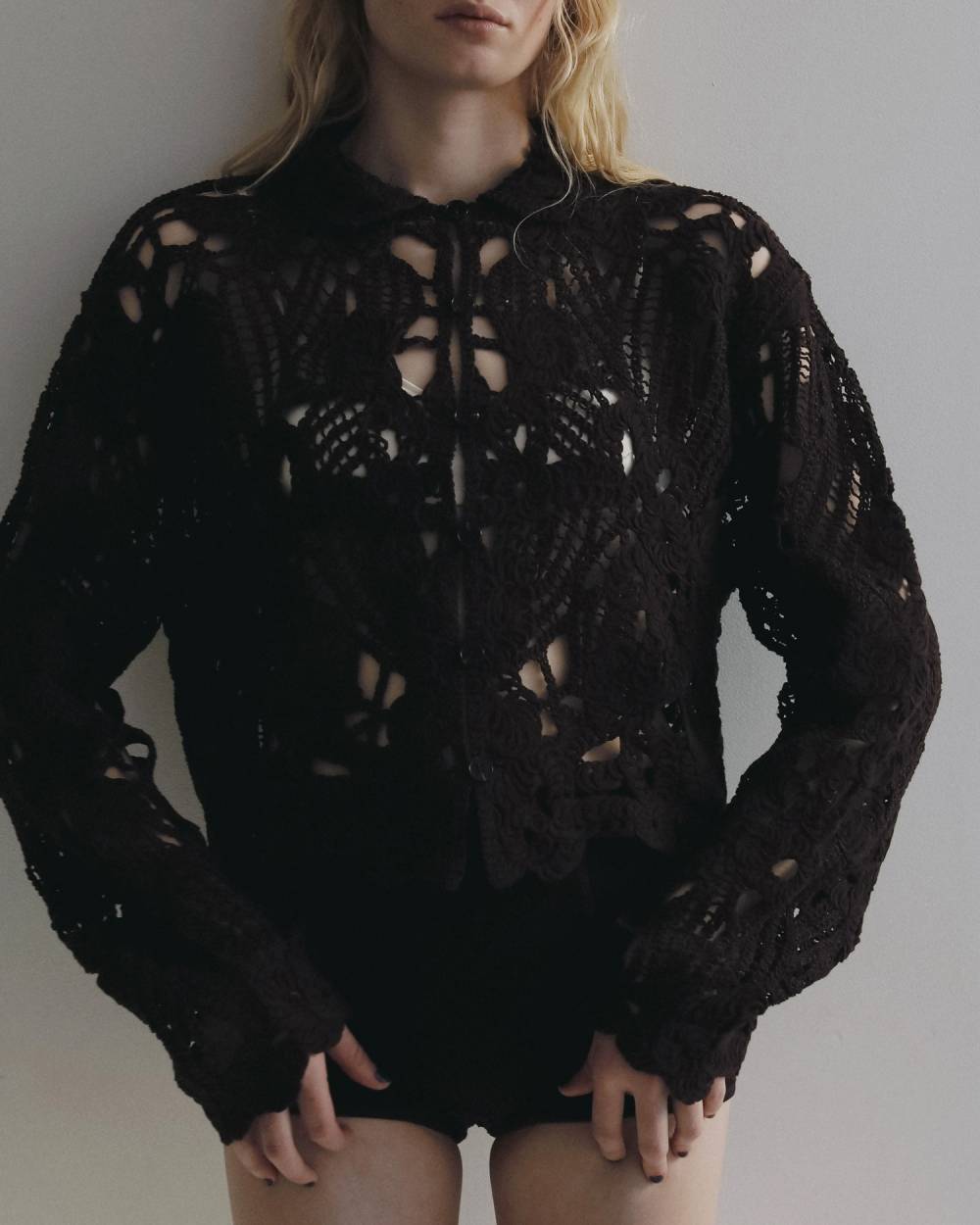 anuke Embroidery Over Shirts 62620402|apricot online shop
