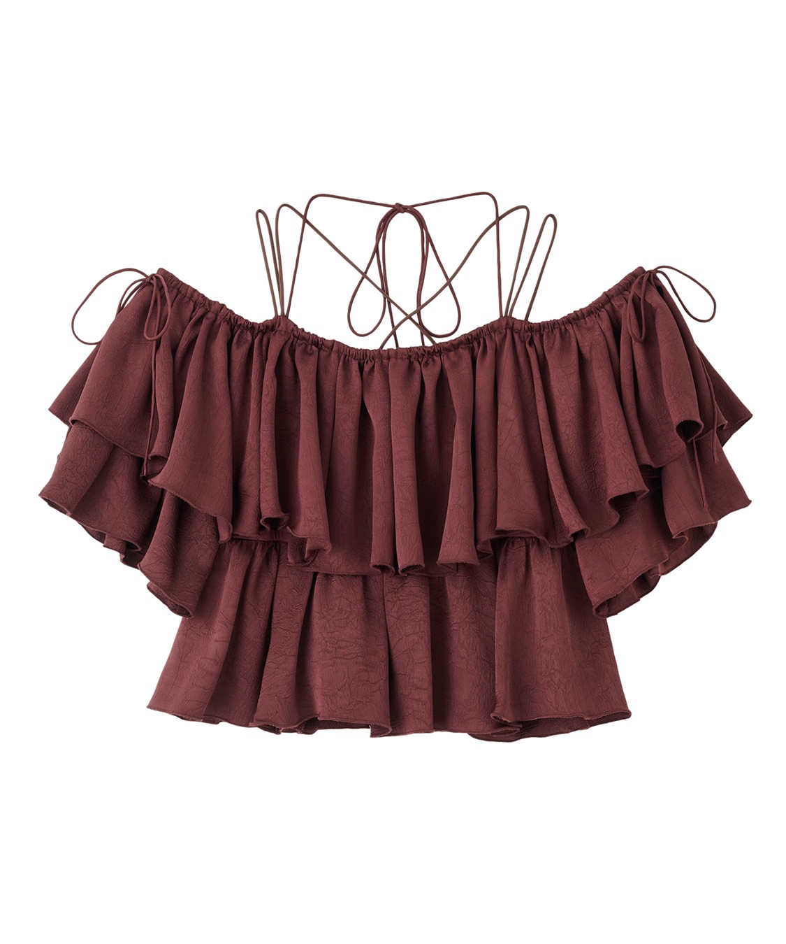 COCODEAL ワッシャーサテンキャミブラウス 76518583|apricot online shop