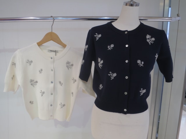 COCODEAL ビジューニットカーディガン 76533586|apricot online shop