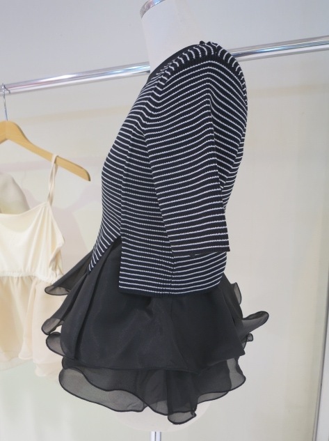 COCODEAL ペプラムブラウスセットニット 76331487|apricot online shop
