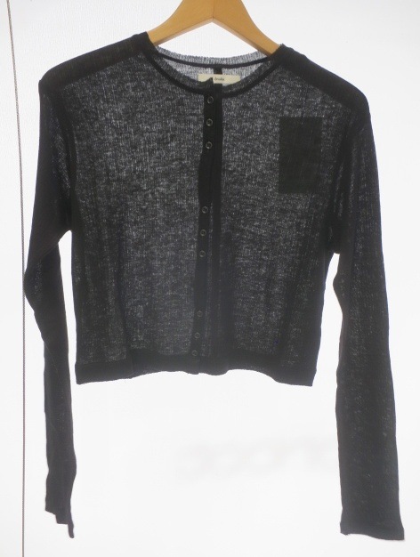 トップス Sheer Rib Cardigan anuke ànuke online store（アンヌーク） / Sheer Rib CardiganSheer