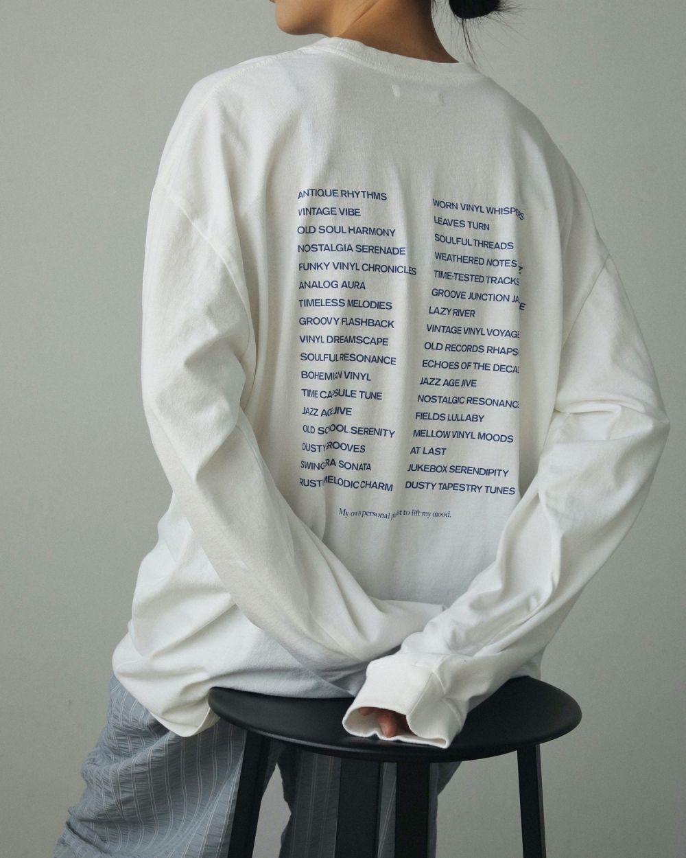 新品未使用　anuke Print Long T-shirt オートミール 新品未使用 anuke Print Long T-shirt オートミール anuke ANUKE