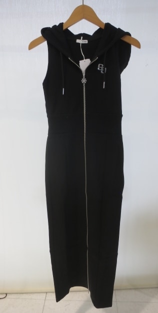 GYDA BACK GYDA ZIPパーカーLONGワンピース 0726303364|apricot online