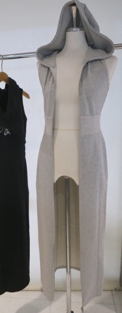 GYDA BACK GYDA ZIPパーカーLONGワンピース 0726303364|apricot online