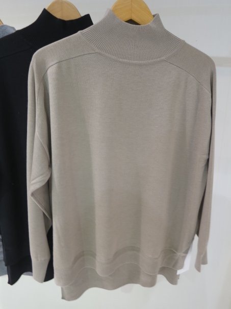 【SALE】　ｖingtrois　アンチピリングハイネックプルオーバー　958-12128 SALE】 vingtrois アンチピリングハイネックプルオーバー 958