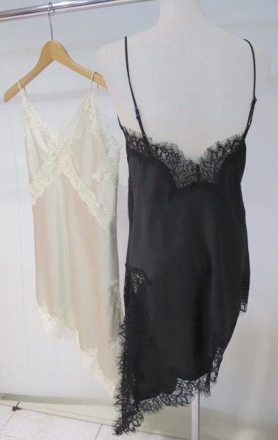 COCODEAL レーストリムサテンキャミソール 76218389|apricot online shop